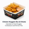 Chicken Nuggets Box (6 Stück)
